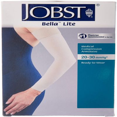 Jobst Women's 20-30 mmHg Arm Sleeve 1013-Arm Sleeve Size: Medium, Color: Beige