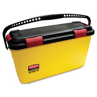 Rubbermaid HYGEN Yellow 20-Pad Charging Bucket