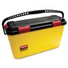 Rubbermaid HYGEN Yellow 20-Pad Charging Bucket view 1