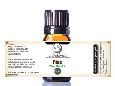 100% Pure Pine Essential Oil || Austria - 5 ml w/Euro Dropper