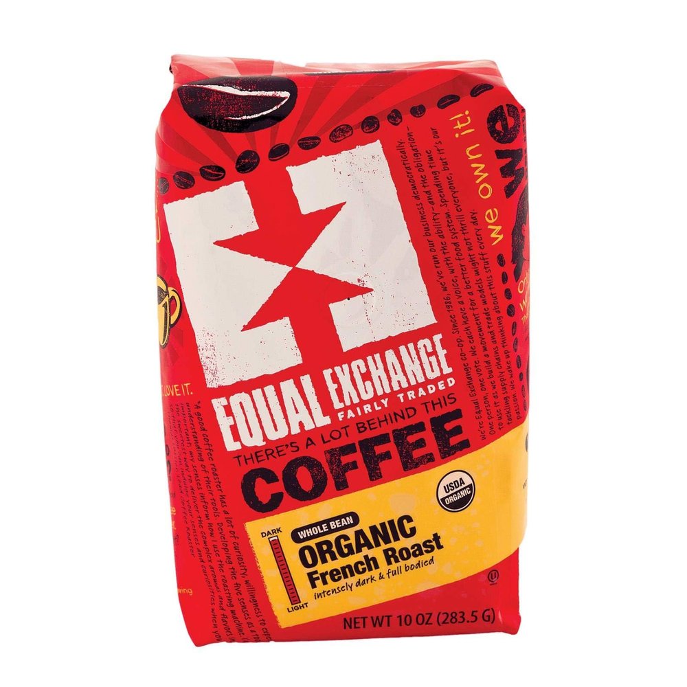 100% Organic French Roast Whole Bean Coffee