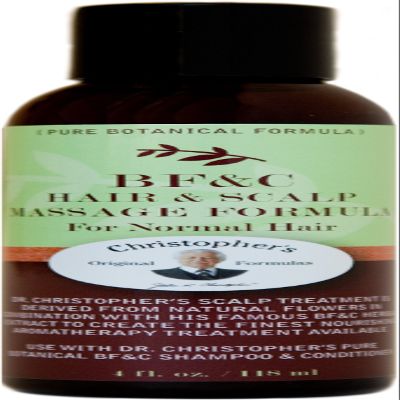 CHRISTOPHER'S ORIGINAL FORMULAS BF&C Hair & Scalp Massage Oil 4 OZ