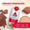 Atkins Creamy Chocolate Meal Size Protein Shake, 23g Protein, Low Glycemic, 4g Net Carb, 1g Sugar, Keto Friendly, 12 Count view 2