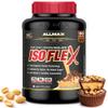 ALLMAX ISOFLEX Pure Whey Isolate Protein Powder - Gluten Free, Low Lactose, Sugar-Free - High-Protein, Clean, Keto-Friendly, Pre Post Workout Supplement, Women and Men | Chocolate Peanut Butter, 5lb view 1
