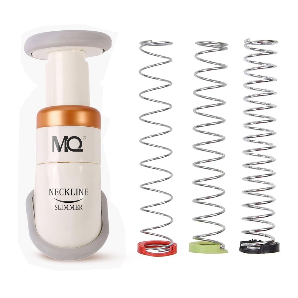 MQ Neckline Slimmer & Toning System, Portable Neck Exerciser Chin Massager to Reduce Double Chin