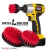 Outdoor Cleaning Supplies - Outdoor Drill Power Scrub Brush Kit - Bird Bath Cleaning Brushes - Garden Tool Cleaning Brushes - Fountain Scrub Brushes - Headstone Cleaning Tools - Home Deck Scrub Brush view 4
