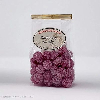 Hermann the German Raspberry Hard Candy