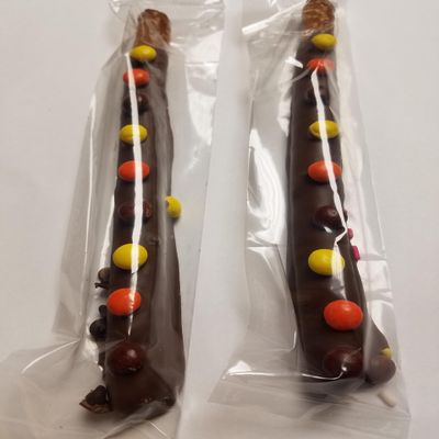 Chocolate Covered Pretzel Rods Chocolate 16 Rods