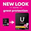U by Kotex Lightdays Plus Absorbent Liners 40ct view 2
