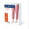 JOBST 120206 soSoft Compression Sock, Brocade Pattern, 15-20mmHg, Knee High, Black, Medium view 2
