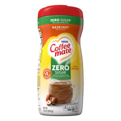 COFFEE-MATE Vanilla Caramel Sugar Free Powder Coffee Creamer 10.2 oz. Canister (Pack of 2)