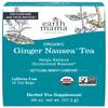 Earth Mama Organic Ginger Nausea Tea | Comforts Occasional Nausea + Morning Sickness, 16 Teabags Per Box view 1