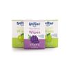 Spiffies Baby Teeth Wipes - Apple & Grape Flavor Variety, Xylitol-Enriched Baby Gum Cleaner & Dental Wipes for Teething Relief and Teeth Cleaning - Safe for Infants & Toddlers, 20 Count (Pack of 3) view 1