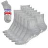 Debra Weitzner 6 Pairs Non-Binding Loose Fit Sock Non-Slip Diabetic Socks for Men and Women view 1