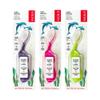 RADIUS Kidz Toothbrush Children's Right Hand BPA Free ADA Accepted Designed to Clean Teeth & Gums for Children 6 Years & Up - Pink Purple Green - Pack of 3 view 1