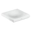 AXOR Soap Dish Easy Install 1-inch Avantgarde Accessories in White, 42233000 view 1