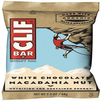 Clif Bar Energy Bar, White Chocolate Macadamia Nut, 2.4 Ounce (Pack of 12)