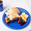Bright Royal Blue Round Paper Plates - 8.5" (50 Pc) - Sturdy & Eco-Friendly Party Essentials - Perfect for Celebrations & Events view 2