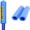 ARK Krypto-Bite Chewable Pencil Topper, Sensory Chew Toys for Kids & Adults, Medical-Grade Chew Fidget for Autism, ADHD, SPD, Anxiety, Includes 1 Eraser-Less Pencil, XXT, Very Firm, Royal Blue, 3-Pack view 1