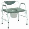 11135-1 - Bariatric Drop Arm Bedside Commode Chair view 1
