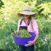 TubTrug SP15BL Shallow Blue Flex Tub, 15 Liter view 2