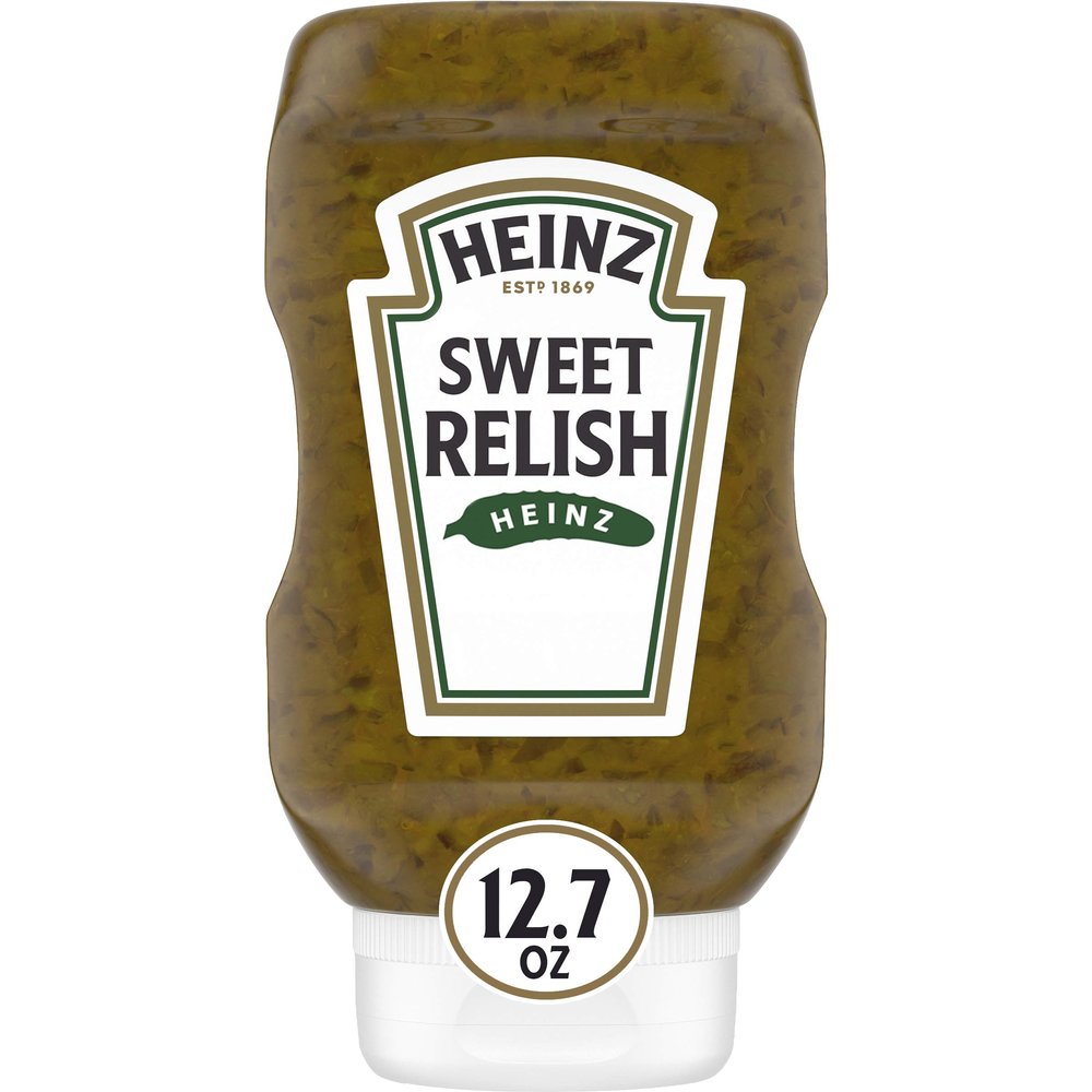 Heinz Sweet Relish, 12 count Pack, 12.7 Fl Oz Bottles, 152.4 Oz