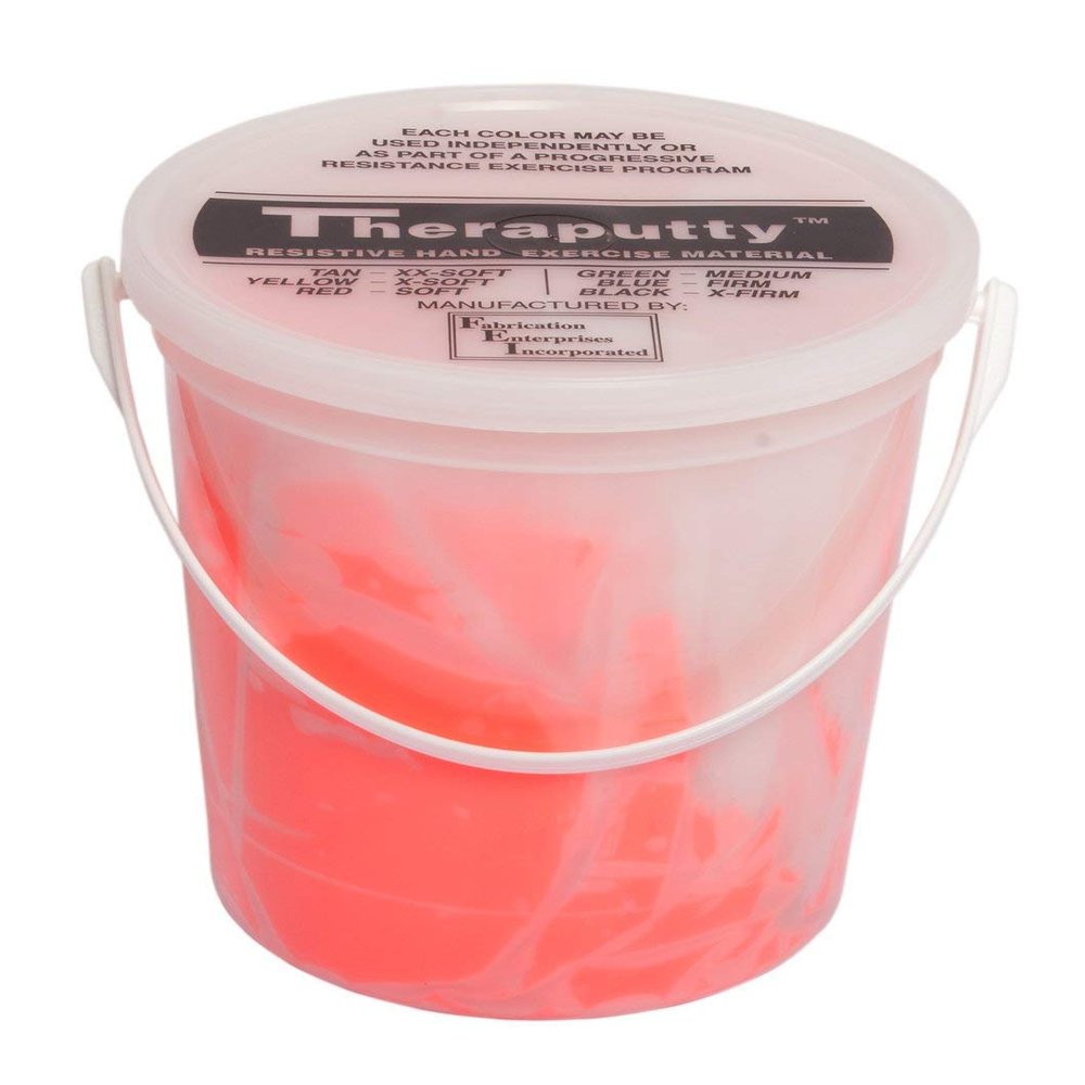 CanDo TheraPutty Standard Hand Exercise Putty For Rehabilitation, Exercises, Hand Therapy, Occupational Therapy, Hand Strengthening, Improve Motor Skills, Stress Relief