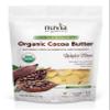 Nuvia Organics Cocoa Butter - 100% USDA Certified Organic, Wafer Form, Non-GMO, Unrefined, Gluten-Free, Food Grade, Edible, Keto, Vegan; 8oz view 1
