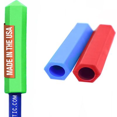 ARK Krypto-Bite Chewable Pencil Topper Combo, Sensory Chew Toys for Kids & Adults, Medical-Grade Chew Fidget for Autism, ADHD, SPD, Anxiety, Includes 1 Eraser-Less Pencil, Standard/XT/XXT, 3-Pack