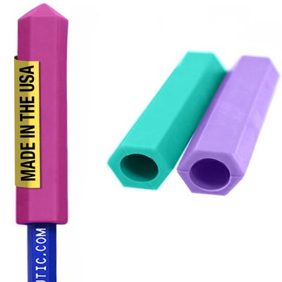 ARK Krypto-Bite Chewable Pencil Topper Combo, Sensory Chew Toys for Kids & Adults, Medical-Grade Chew Fidget for Autism, ADHD, SPD, Anxiety, Includes 1 Eraser-Less Pencil, Standard/XT/XXT, 3-Pack