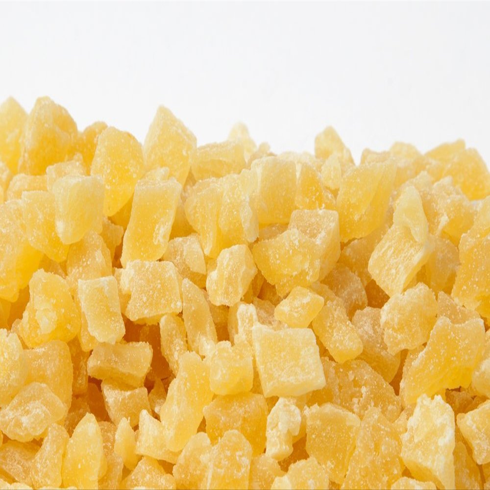 AIVA - Diced Dried Pineapple Premium Grade, 1 lb