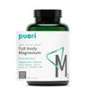 Puori Magnesium Complex Supplement - High Absorption Magnesium Taurinate & Gluconate, Zinc, Vitamin B6 & Malic Acid for Sleep Support, Immune & Bone Health & Muscle Recovery - 120 Vegan Capsules view 1