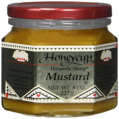 Honeycup Mustard, 8 Ounce Jar (Pack of 6)