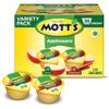 Mott's Apple & Cinnamon Variety Pack Applesauce, 4 oz cups, 36 count, No Artificial Flavors, Good Source Of Vitamin C, Nutritious Option For The Whole Family view 1