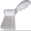SPARTA 4054102 Utility Scrub Brush, 8" x 3", White view 4