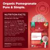 Navitas Organics Pomegranate Powder  Organic Juice Powder - For Smoothies, Desserts, Dips & More  Antioxidant Support - USDA Organic, Non GMO, Kosher, Gluten Free, Vegan (8oz. Bag, 45 Servings) view 3