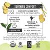 Numi Organic Ginger Lemon Decaf Tea, 16 Green Tea Bags with Ginger Root and Lemongrass view 2