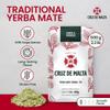 Cruz de Malta Yerba Mate Tea  500gr (1.1 lbs) Loose Leaf  Traditional Argentine Herbal Tea  Smooth Flavor, Naturally Sourced  USA Specific Packaging  Gluten-Free  Large Leaf Low Dust Yerba Mate view 4