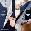 Fun and Function Weighted Vest for Kids - Sensory Compression Vest with Soothing Weight - Blue, Medium view 3