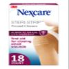 Nexcare Steri-Strip Wound Closure, Breathable Strips Hold Small Wounds Firmly Closed, Great After Sutures or Staples - 18 Wound Closures view 1