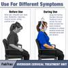 FabTrac Over The Door Cervical Neck Traction and Posture Correcting Device with Head Halter, at Home Back and Neck Stretcher for Physical Therapy view 4