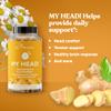 My Head! Headache Vitamins  Sensitivity, Tension, Comfort, Healthy Head Function for A Clear Mind  Fast acting Magnesium, Feverfew, Boswellia, Vitamin D, Ginger, & More  60 Soft Capsules view 4