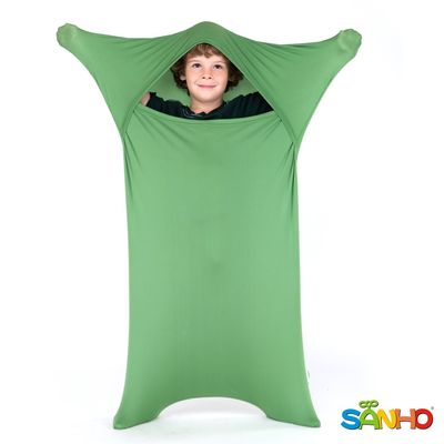 SANHO Premium Sensory Sock,Updated Version, X-Large, 70" L x 28" W, Good for Height: 65"-75" Green