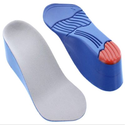 TALLMENSHOES.COM Height Increase Insole, Shoe Lifts For Men - High Arch Mid Sole Support 3/4 Length Elevator Shoe Lift - 1.5 Inches Taller (Men)