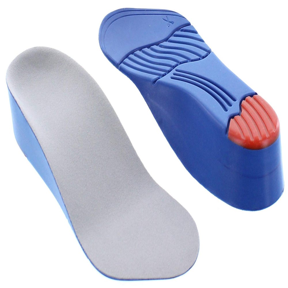 TALLMENSHOES.COM Height Increase Insole, Shoe Lifts For Men - High Arch Mid Sole Support 3/4 Length Elevator Shoe Lift - 1.5 Inches Taller (Men)