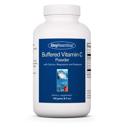 Allergy Research Group - Buffered Vitamin C Powder - Antioxidant, Immune, Calcium/Mag/K - 240 g (8.5 oz)