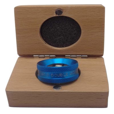 Top Quality 90D Blue Clear Double Aspheric Lens Ophthalmology Equipment Accessories with Case