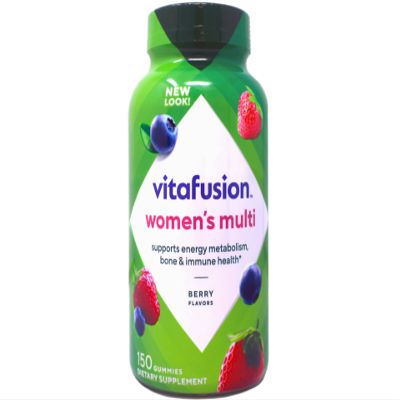Women's Multivitamin Gummy Energy Metabolism Bone Support Berry (150 Gummies)