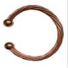 KiskatomCat Pure Copper Magnetic Bracelet for Men or Women, Made in USA view 1