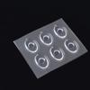 18Pcs 3Pack Clear Silicone Round Foot Corn Rings Gel Cushions Pads Caps Remover Shoes Stick 6PCS Per Pack view 3